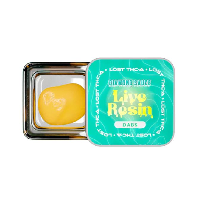 Lost THC THCa Live Resin Diamond Sauce 3g