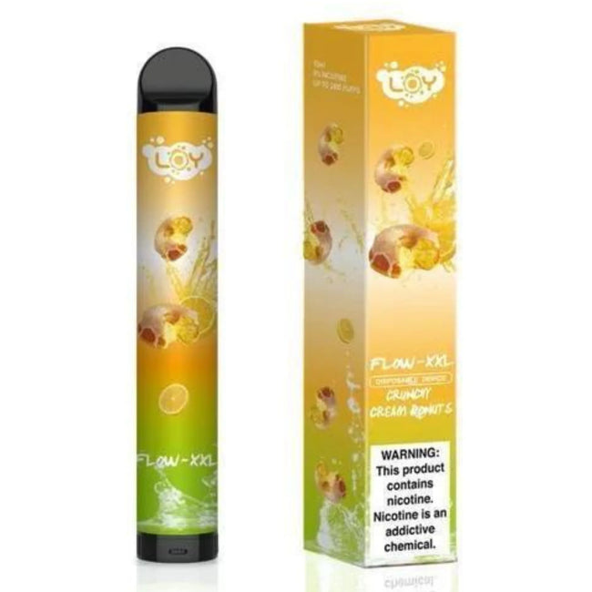 Loy Flow XXL Disposable 2400 Puffs - Crunchy Cream Doughnut