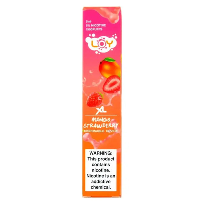 Loy XL Disposable 1500 Puffs - Mango Strawberry