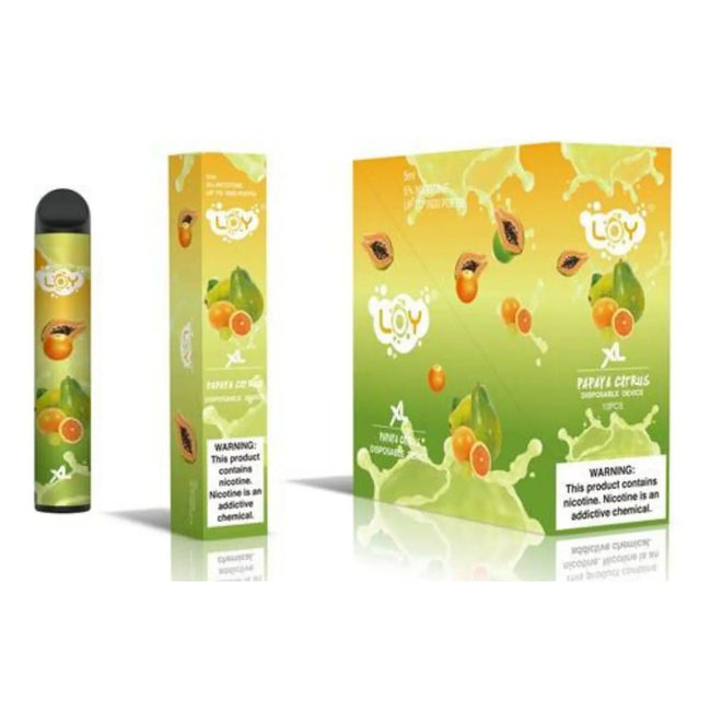 Loy XL Disposable 1500 Puffs - Papaya Citrus