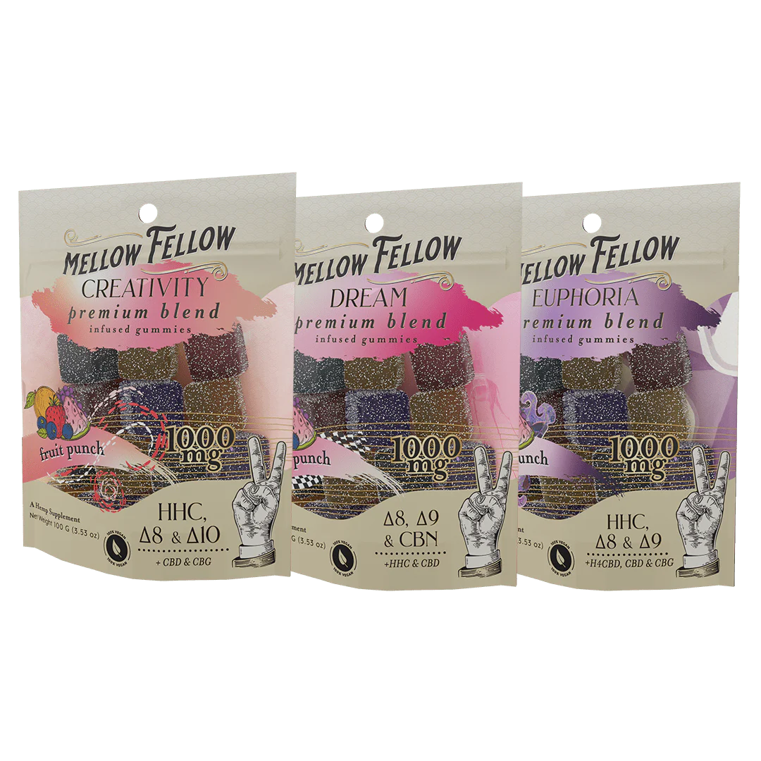 Mellow Fellow M-Fusions Blends Bundle (3 Pack)