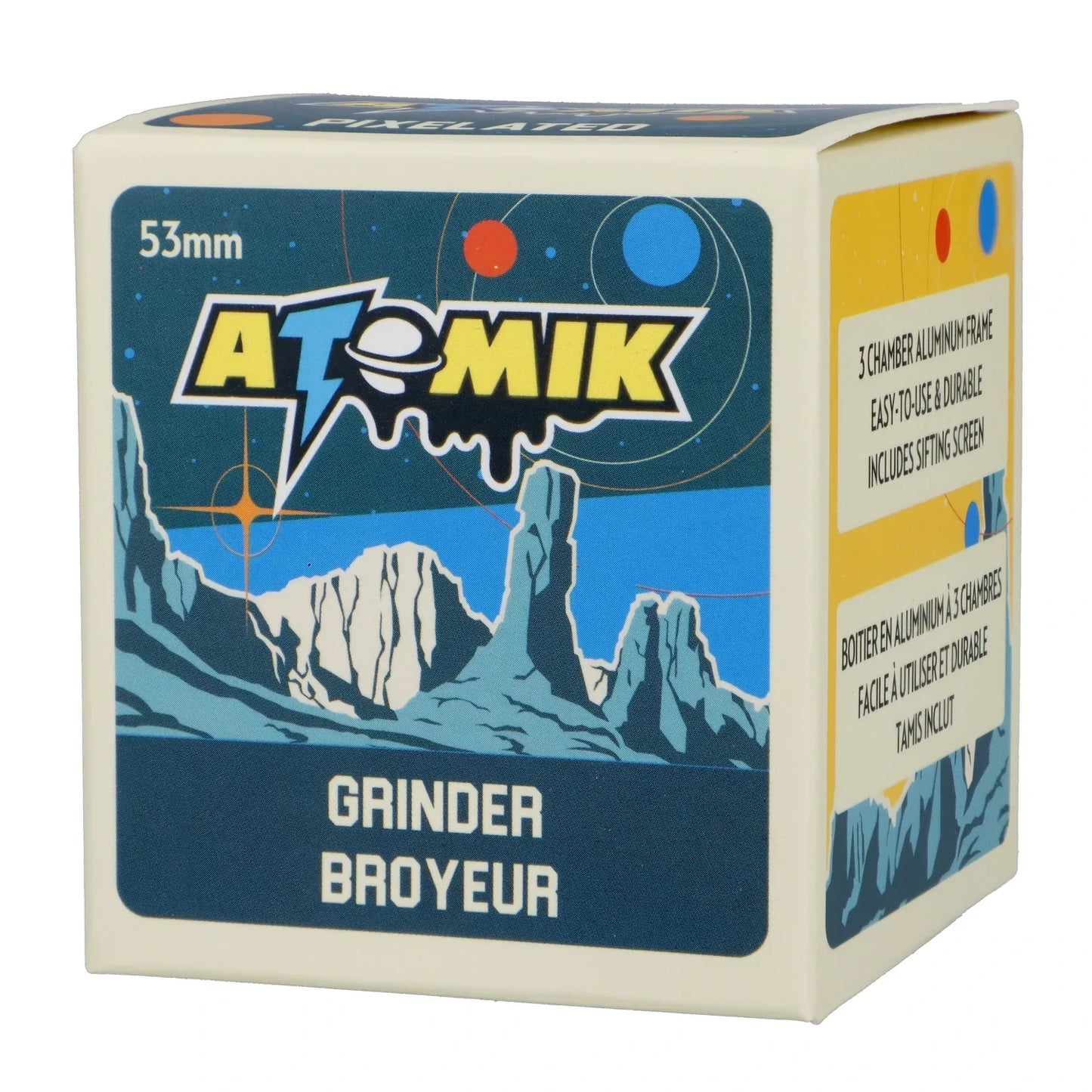 Atomik 55 mm 3-Stage Grinder