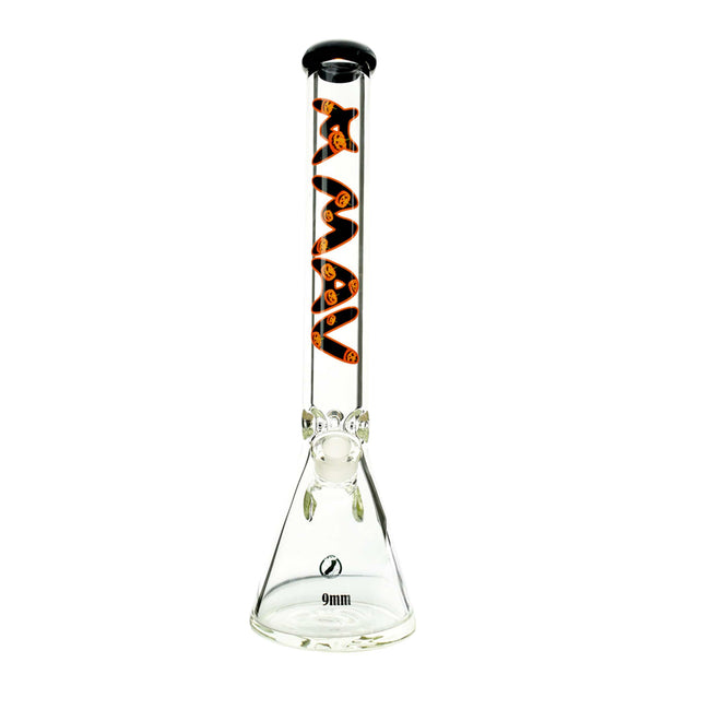 MAV Glass 18" 9mm Special Decal Beaker Bong Best Sales Price - Bongs