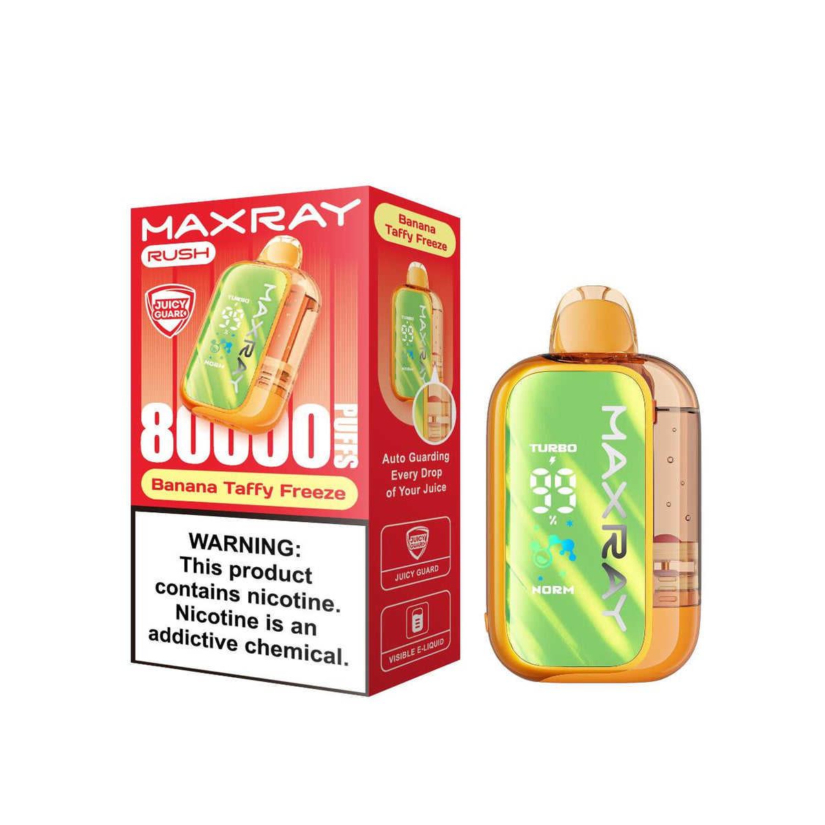 MAXRAY RUSH Disposable (80000 Puffs)
