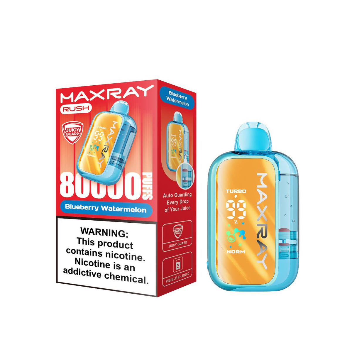 MAXRAY RUSH Disposable (80000 Puffs)