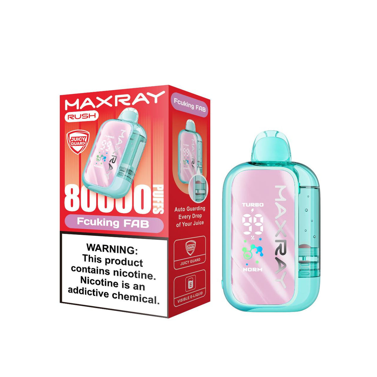 MAXRAY RUSH Disposable (80000 Puffs)