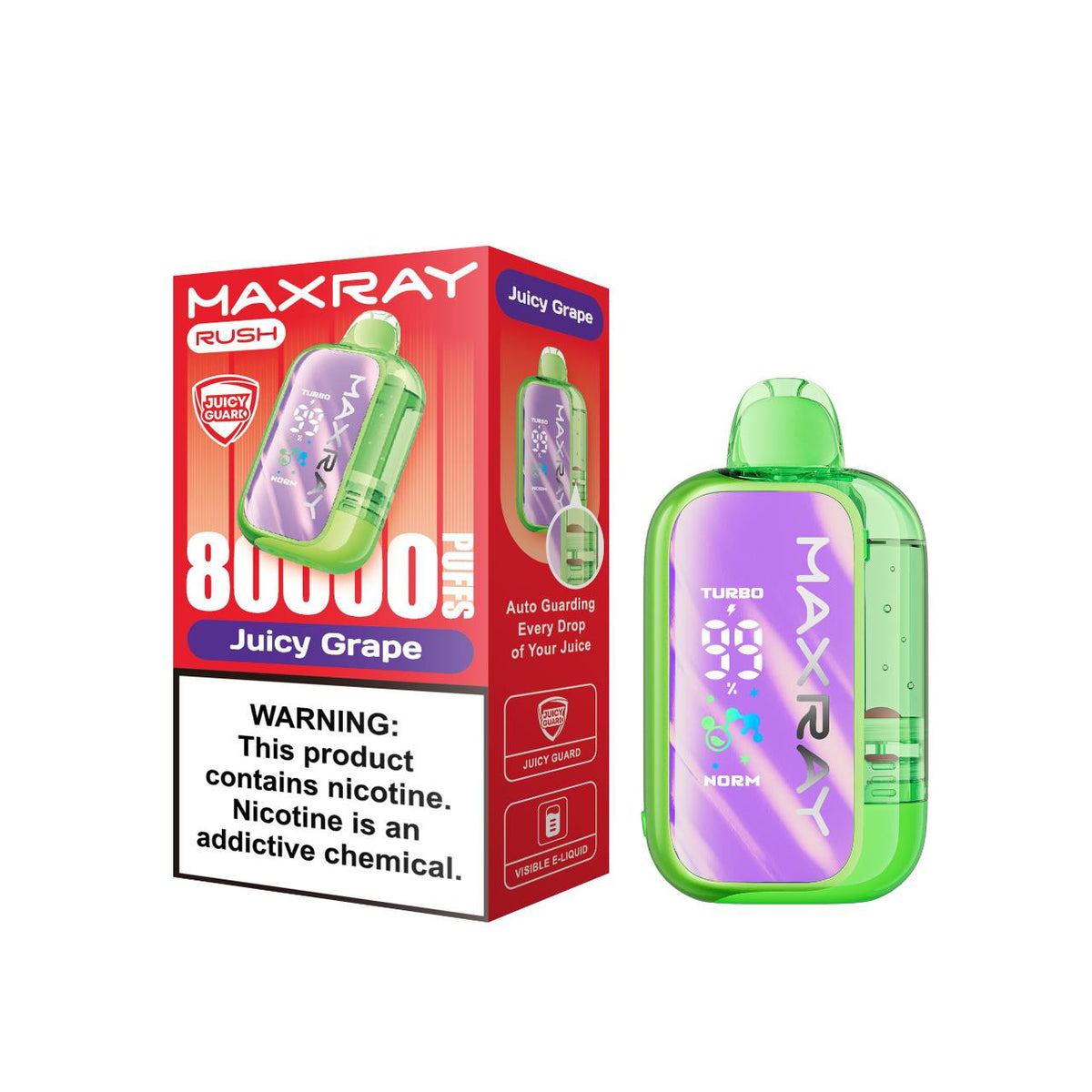 MAXRAY RUSH Disposable (80000 Puffs)