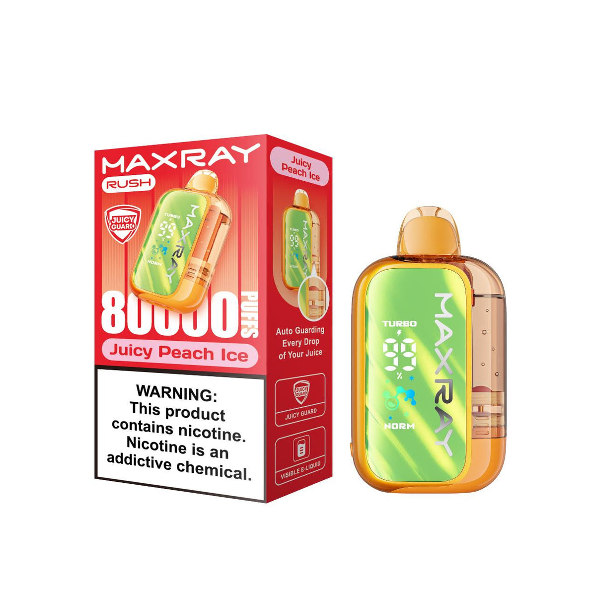 MAXRAY RUSH Disposable (80000 Puffs)