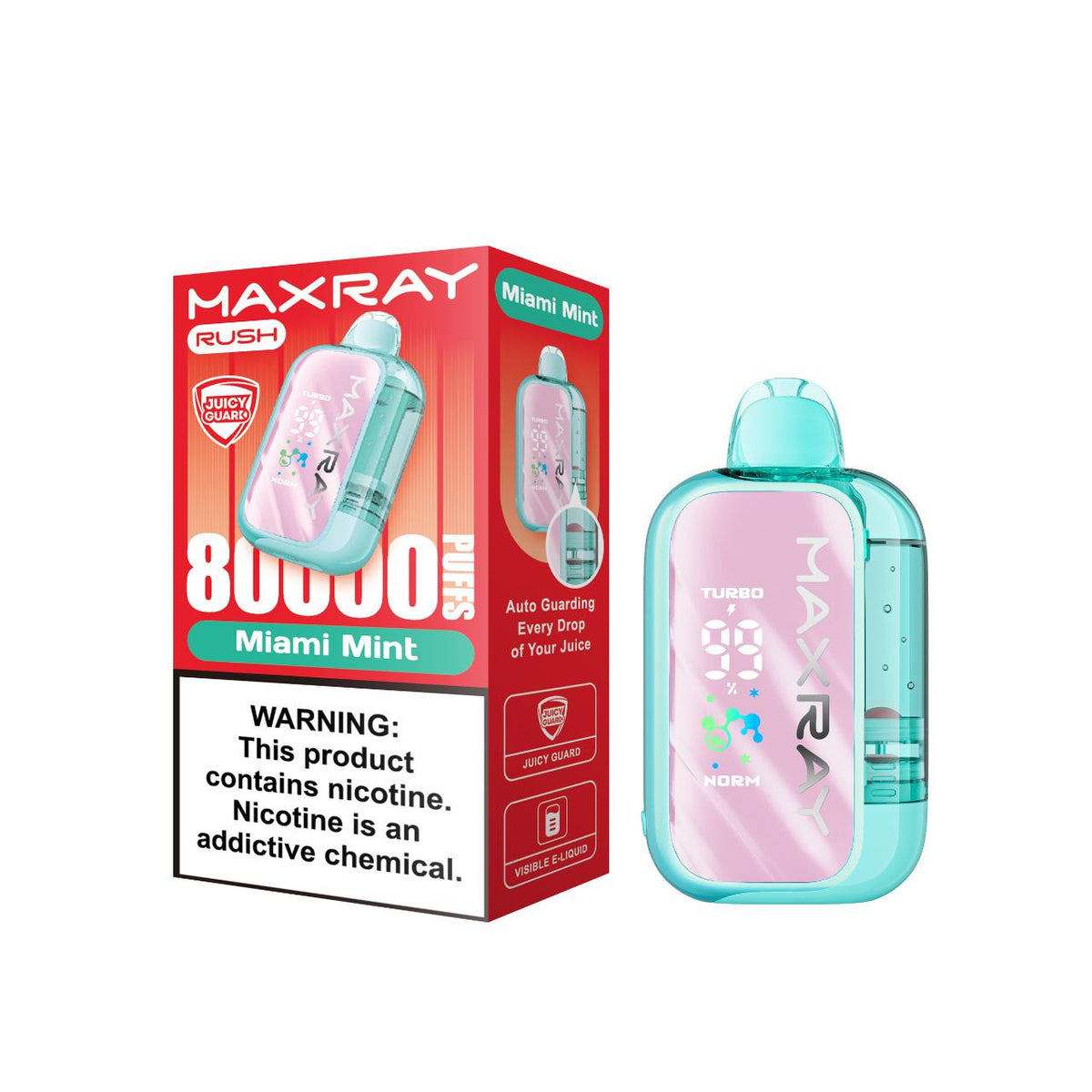 MAXRAY RUSH Disposable (80000 Puffs)
