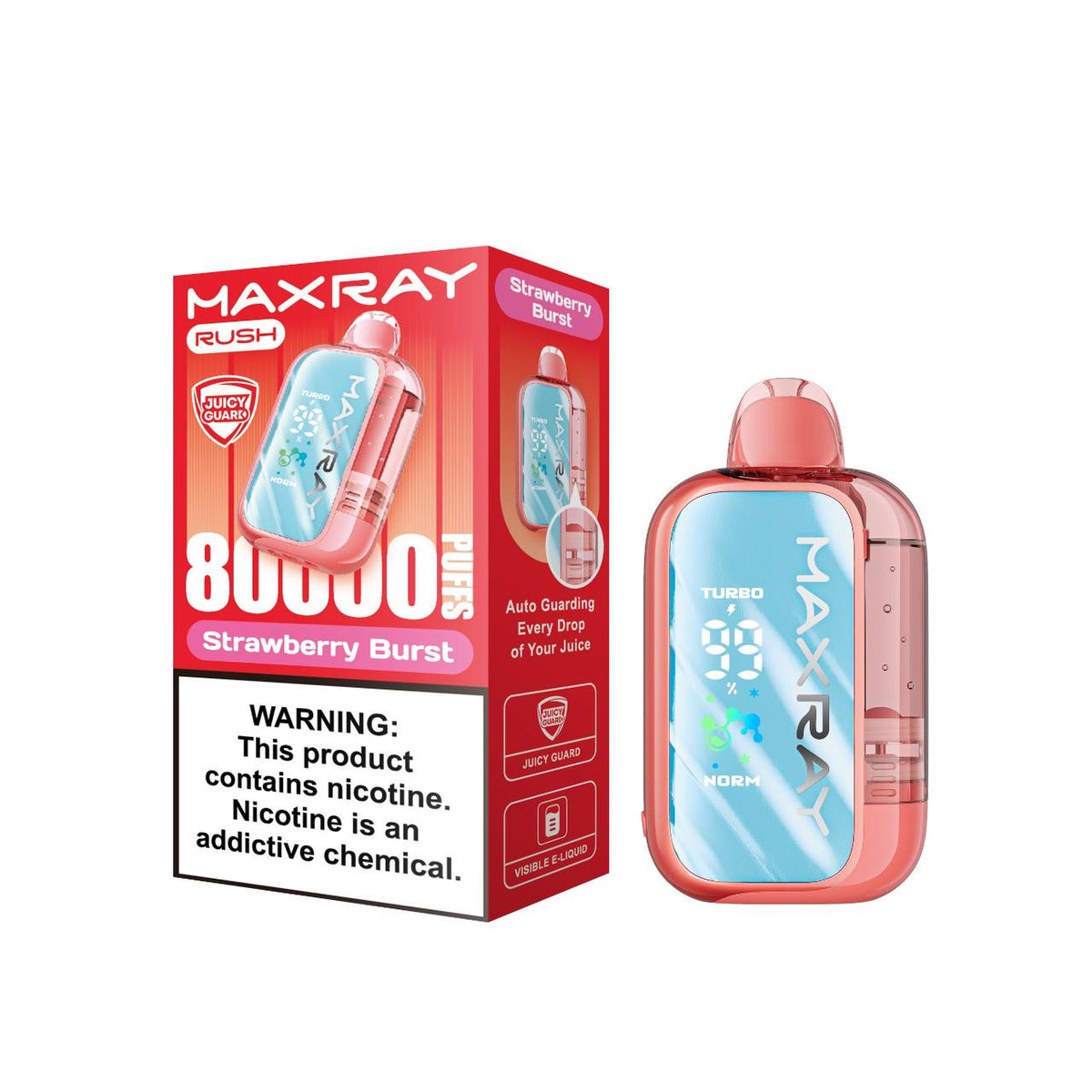 MAXRAY RUSH Disposable (80000 Puffs)