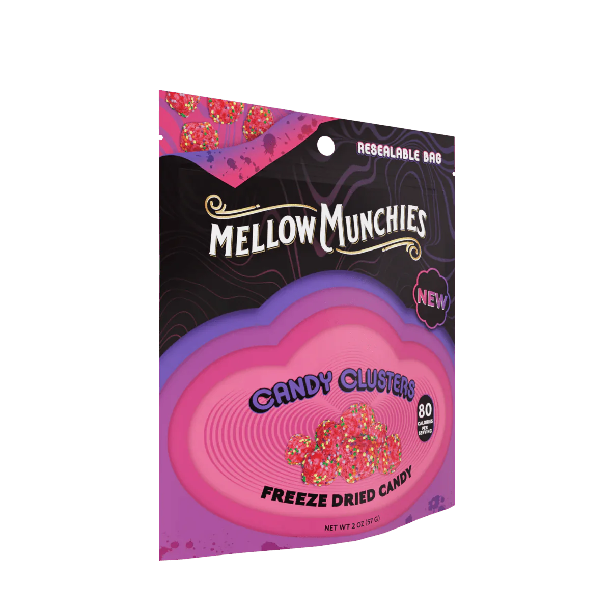 Mellow Fellow Candy Clusters Freeze Dried Candy
