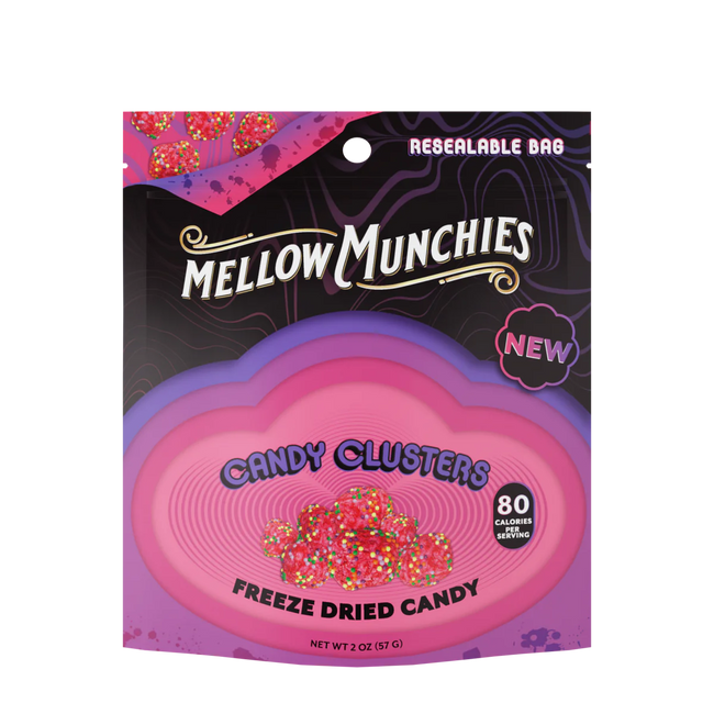 Mellow Fellow Candy Clusters Freeze Dried Candy