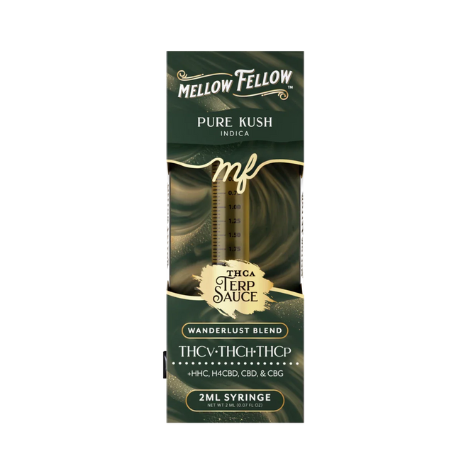 Wanderlust Blend - Terp Sauce 2ml Syringe - Pure Kush (Indica)