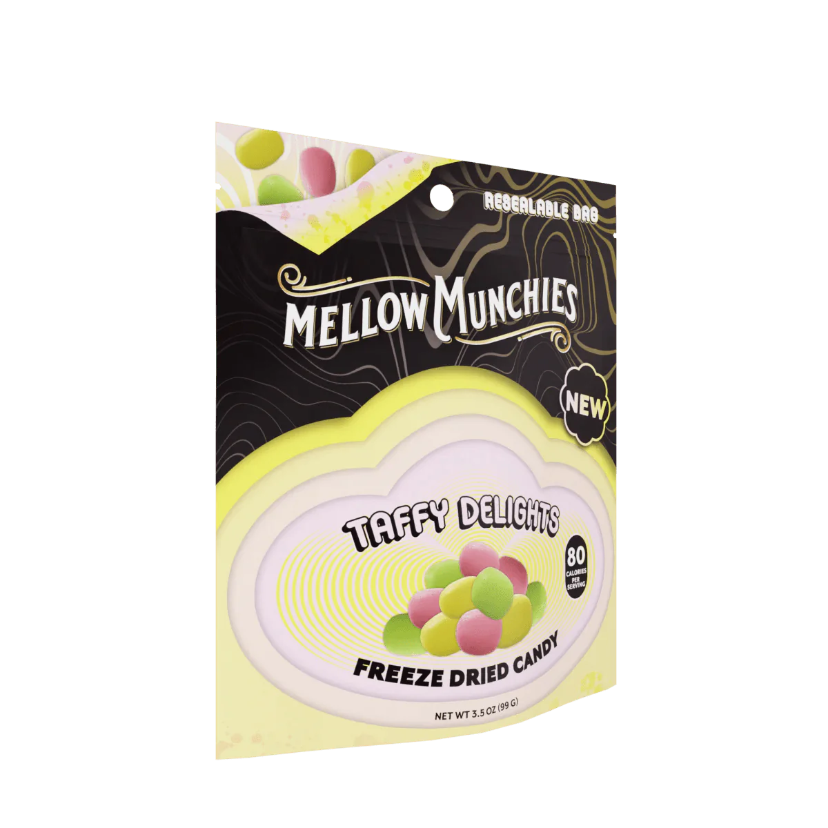 Mellow Fellow Taffy Delights Freeze Dried Candy
