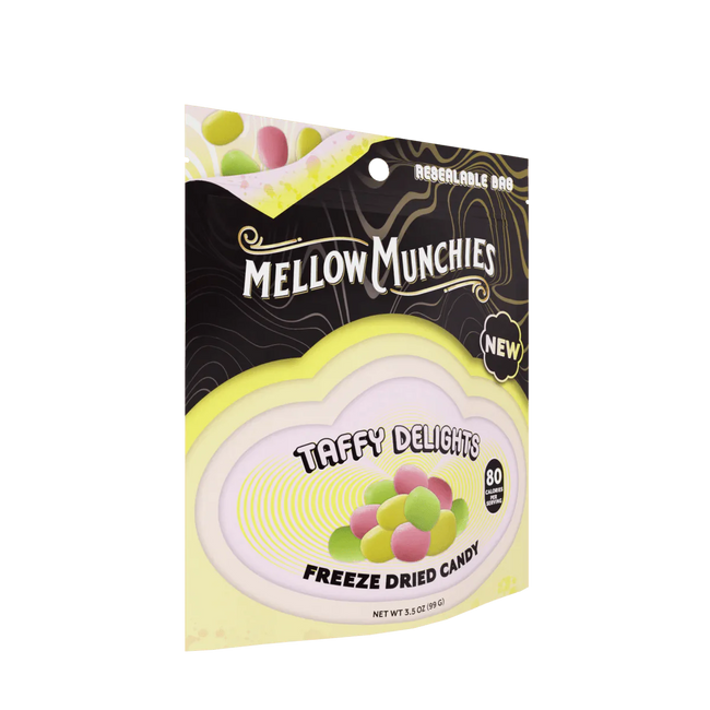 Mellow Fellow Taffy Delights Freeze Dried Candy
