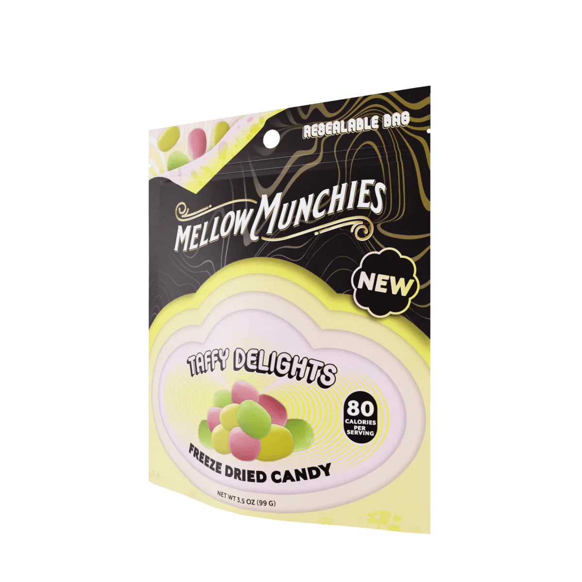 Mellow Fellow Taffy Delights Freeze Dried Candy