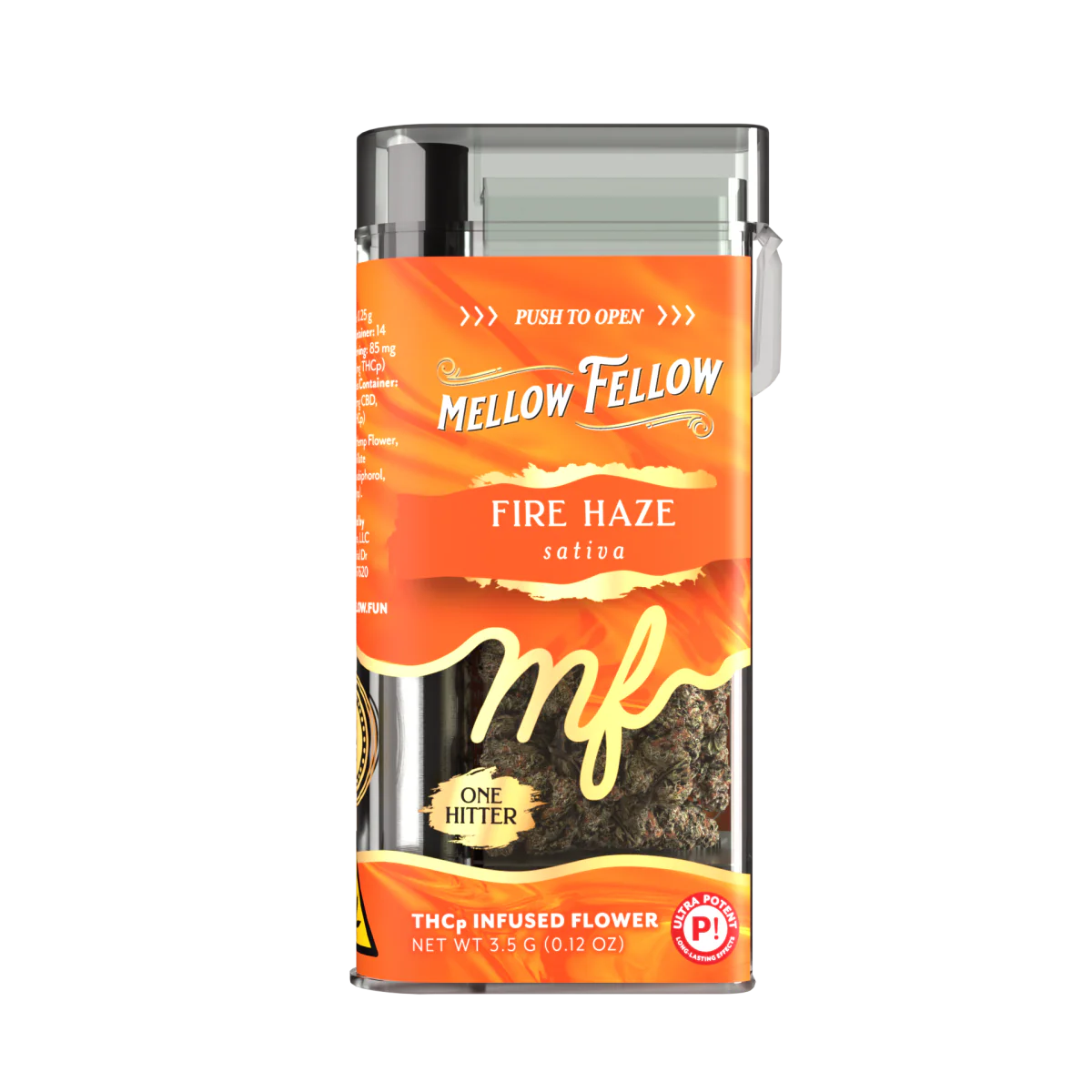 THCp 3.5g Infused Flower + One Hitter - Fire Haze (Sativa)