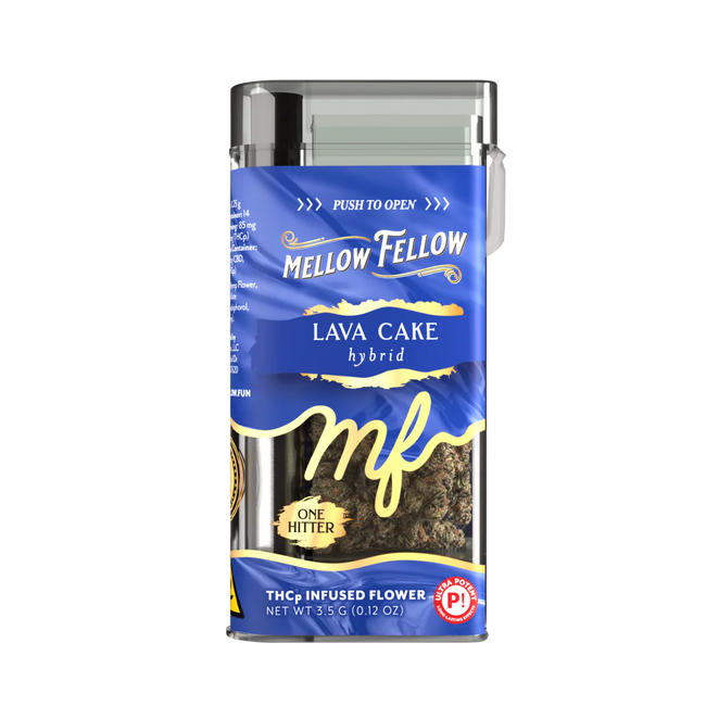 THCp 3.5g Infused Flower + One Hitter - Lava Cake (Hybrid)