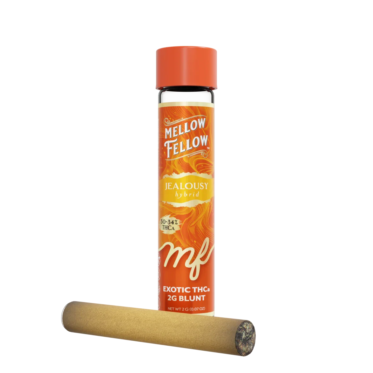 THCa 2g Prerolled Infused Exotic Blunt - Jealousy (Hybrid)