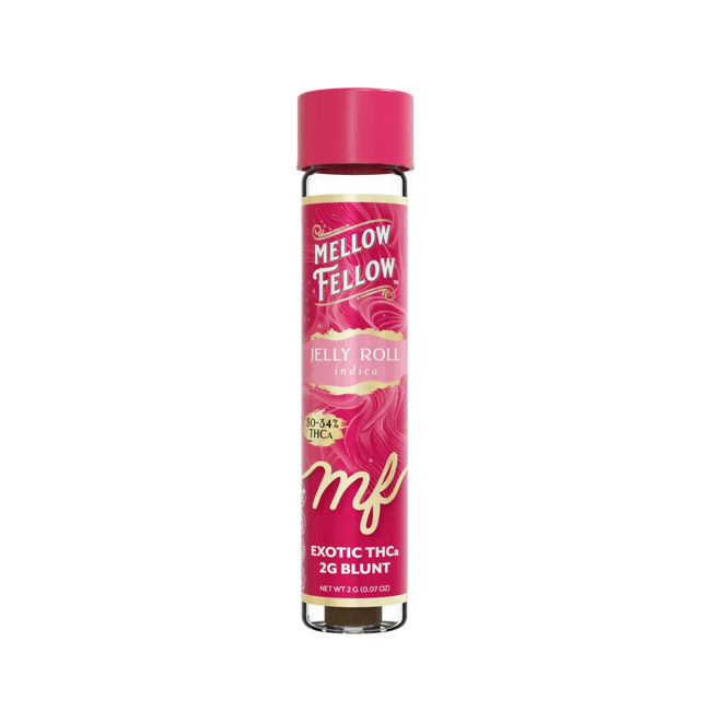 THCa 2g Prerolled Infused Exotic Blunt - Jelly Roll (Indica)