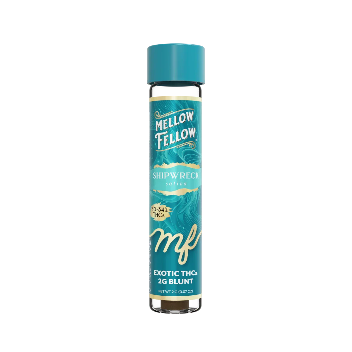 THCa 2g Prerolled Infused Exotic Blunt - Shipwreck (Sativa)