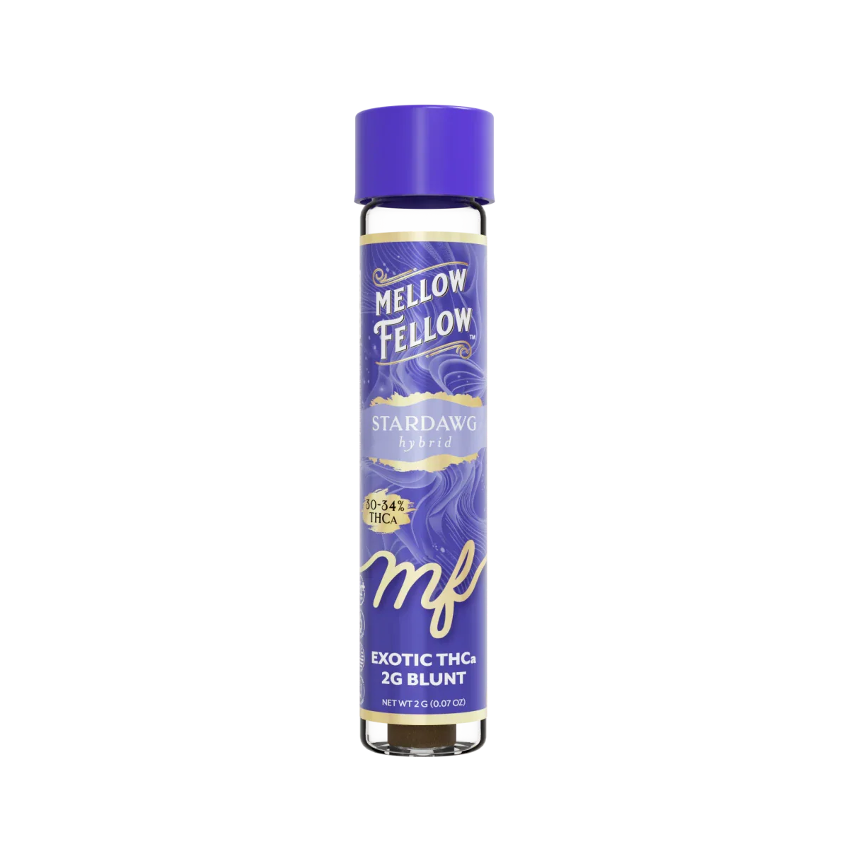 THCa 2g Prerolled Infused Exotic Blunt - Stardawg (Hybrid)