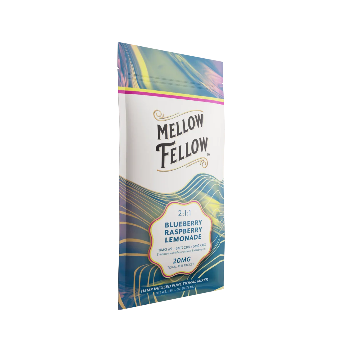 Delta 9 + CBD & CBG Mixers 10pc - Blueberry Raspberry Lemonade