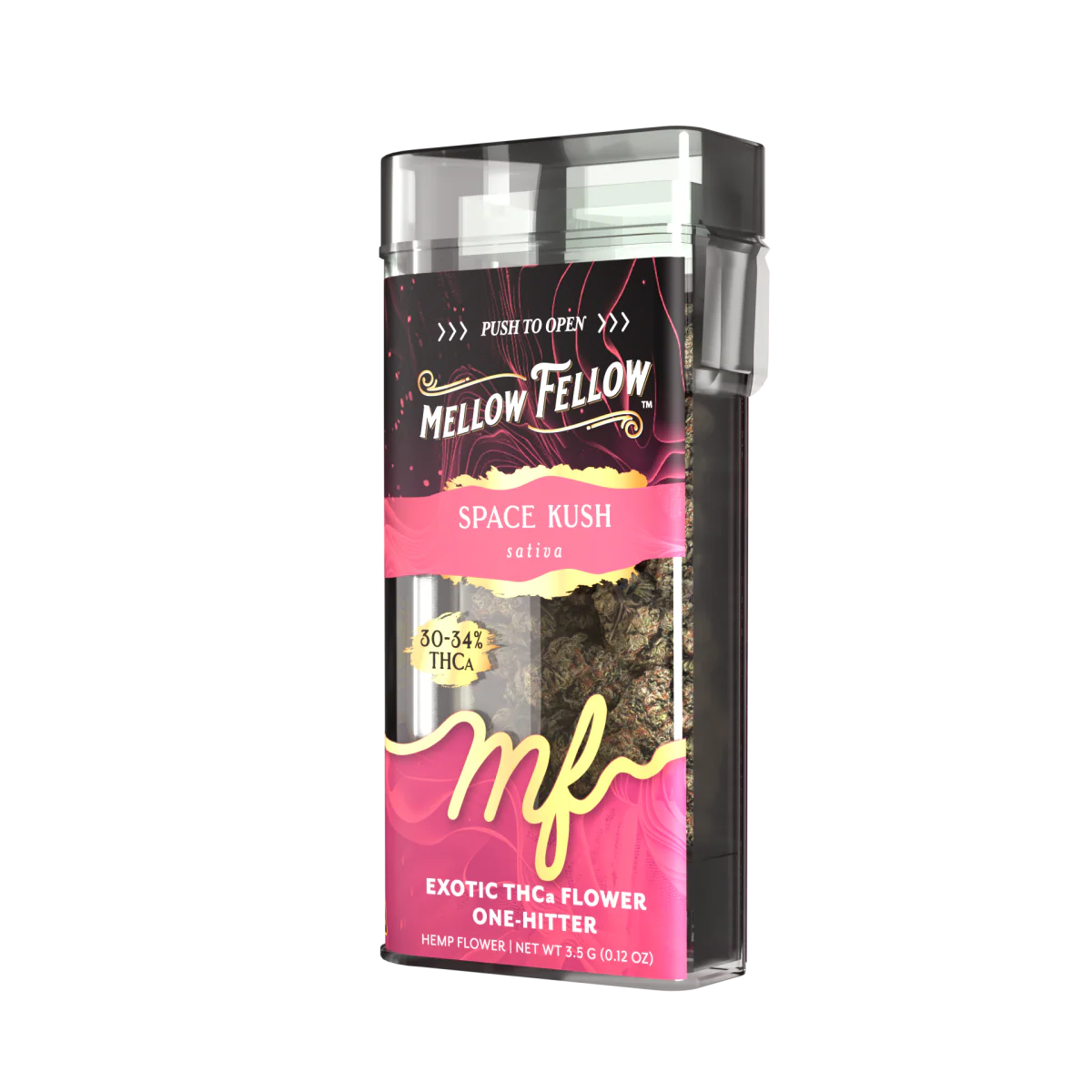 THCa 3.5g Exotic Flower + One Hitter - Space Kush (Sativa)