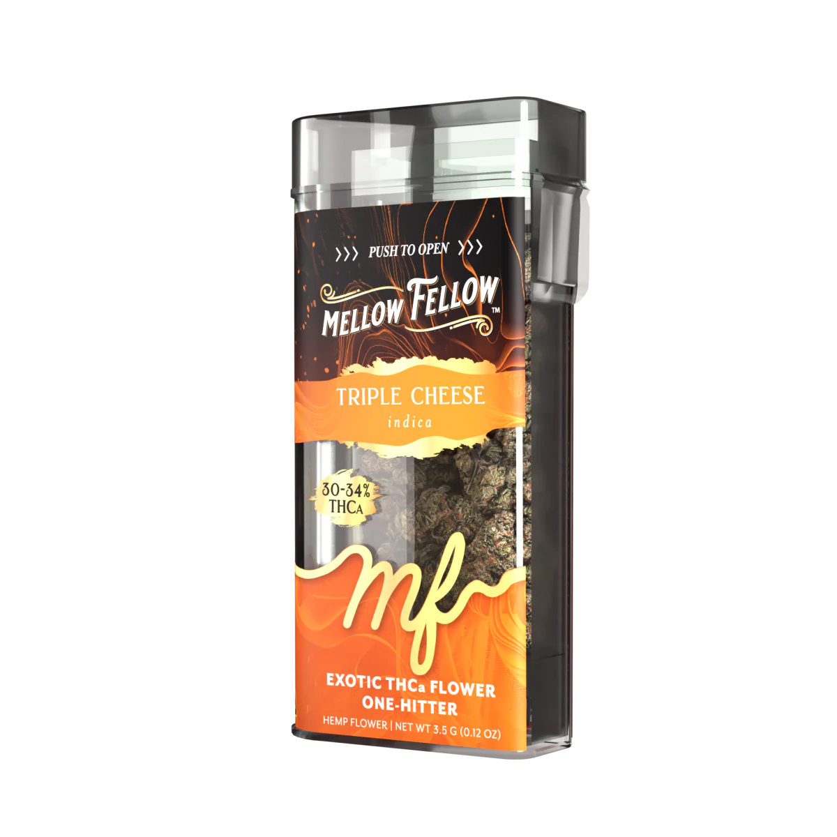 THCa 3.5g Exotic Flower + One Hitter - Triple Cheese (Indica)