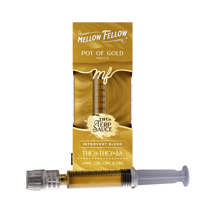 Introvert Blend - Terp Sauce 2ml Syringe - Pot of Gold (Indica)