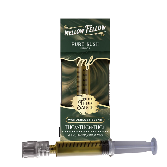 Wanderlust Blend - Terp Sauce 2ml Syringe - Pure Kush (Indica)