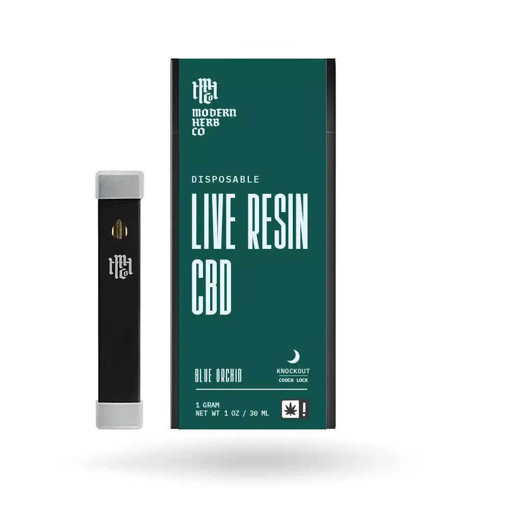 Live Resin CBD Disposable: Knockout