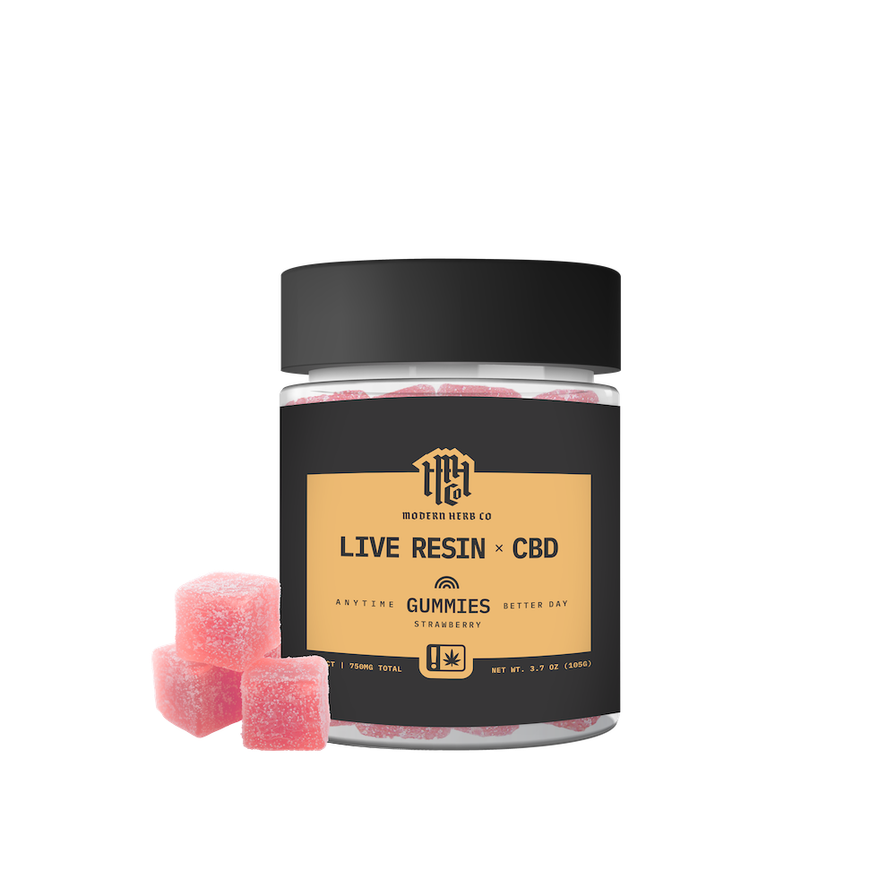 The Hemp Collect Mood Gummies: Live Resin CBD, 25mg x 30ct