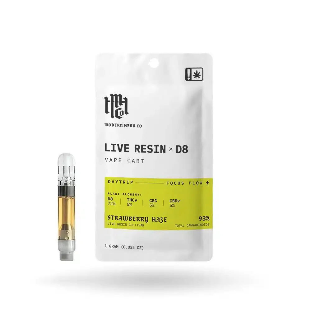 Live Resin Delta 8 Vape Cartridge: Daytrip