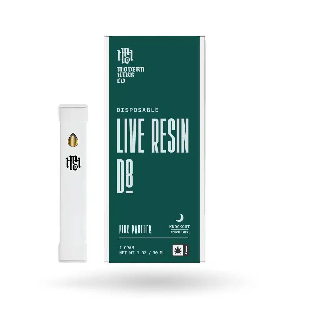 Live Resin Delta 8 Disposable: Knockout