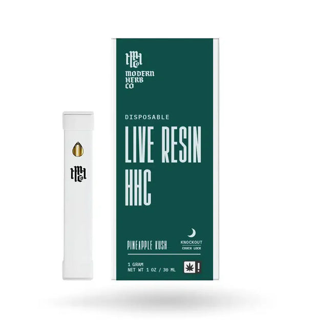 Live Resin HHC Disposable: Knockout