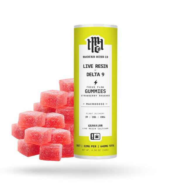 Live Resin Delta 9 Gummies: Daytrip 20ct