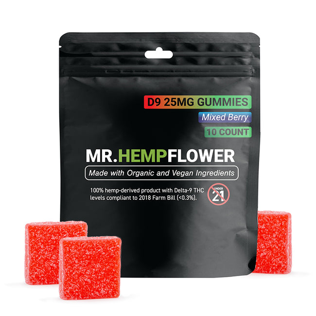 Delta 9 Gummies – 25mg – High Potency