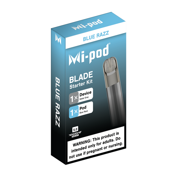 Blue Razz MI-POD Blade Starter Kit