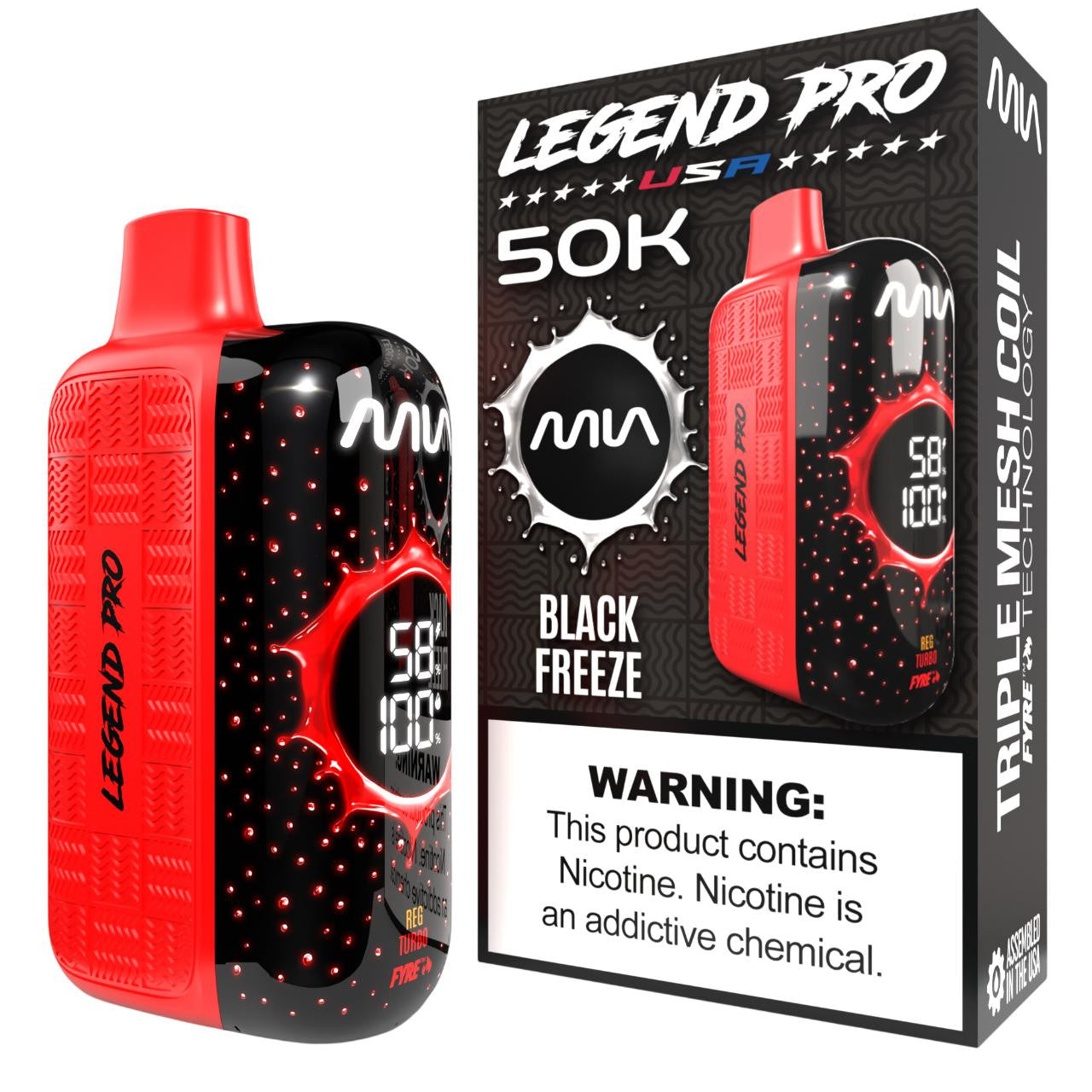MIA Legend Pro Disposable (50000 Puffs)