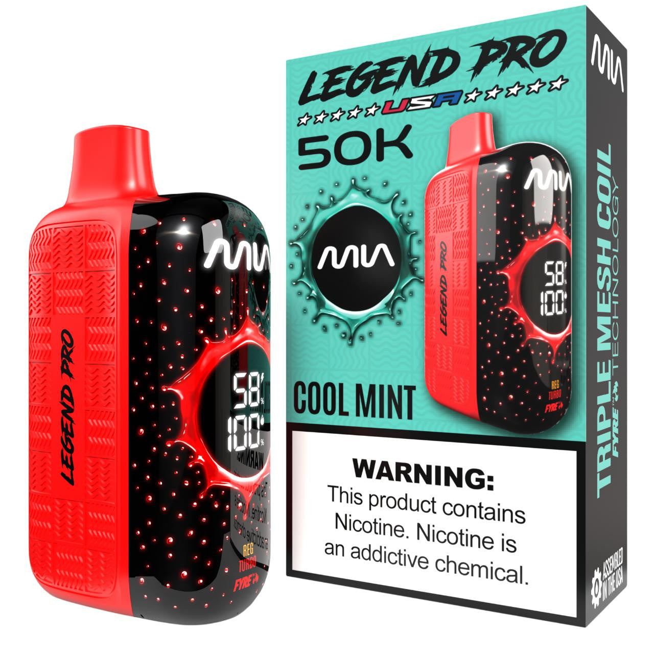 MIA Legend Pro Disposable (50000 Puffs)