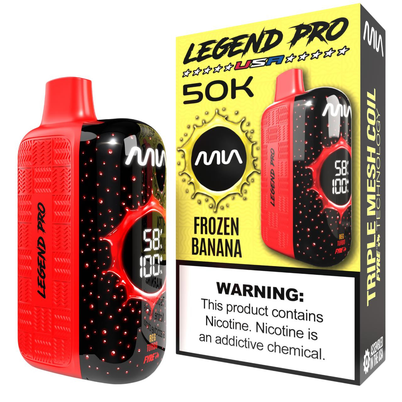 MIA Legend Pro Disposable (50000 Puffs)
