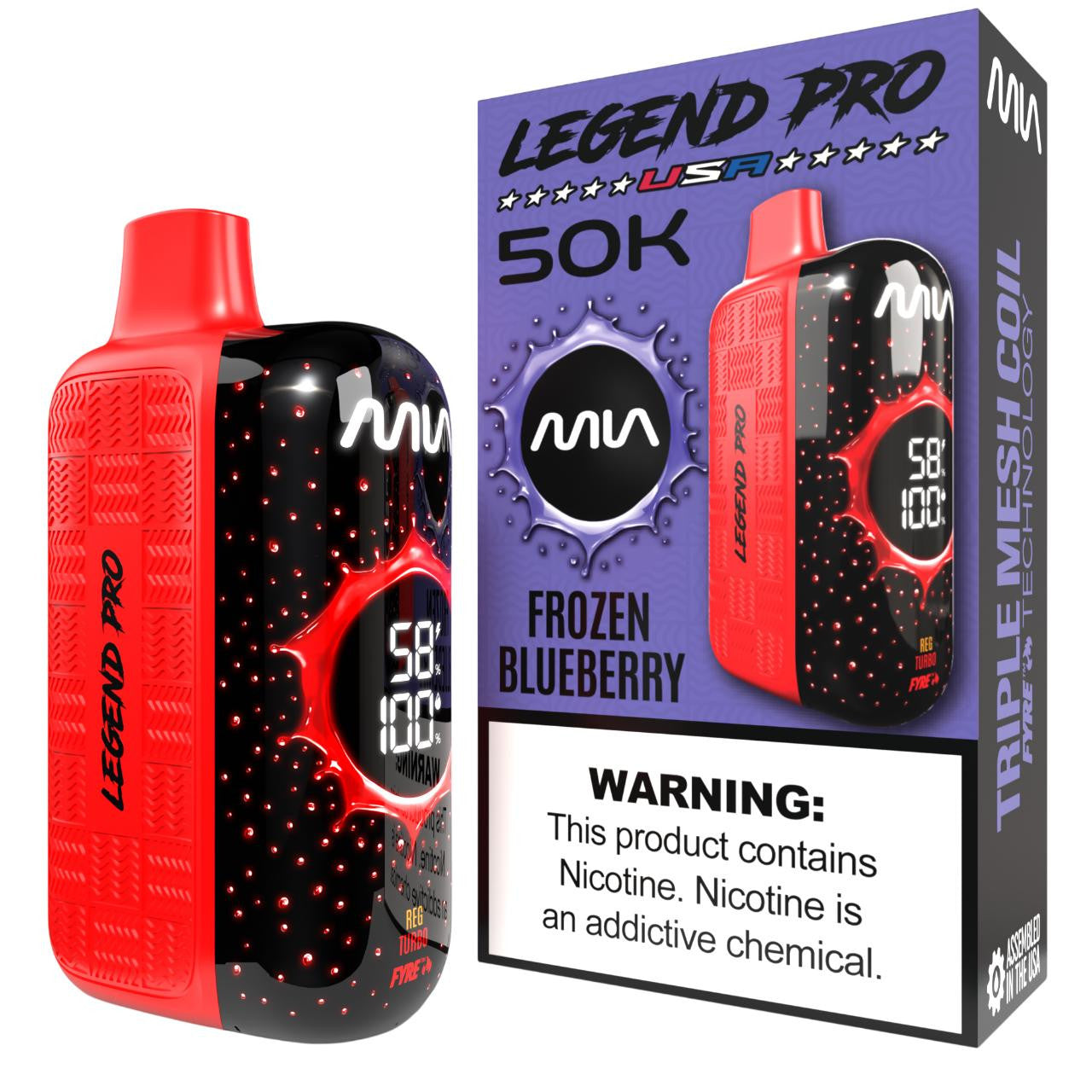 MIA Legend Pro Disposable (50000 Puffs)