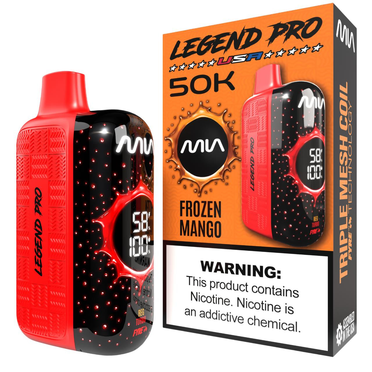 MIA Legend Pro Disposable (50000 Puffs)