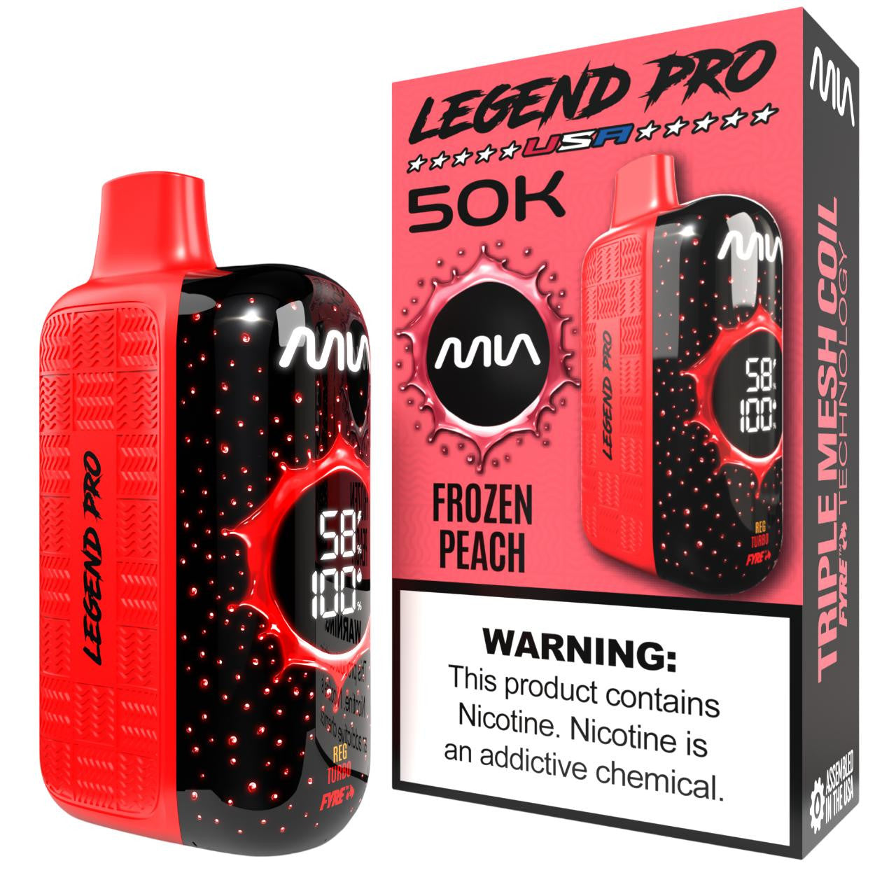 MIA Legend Pro Disposable (50000 Puffs)