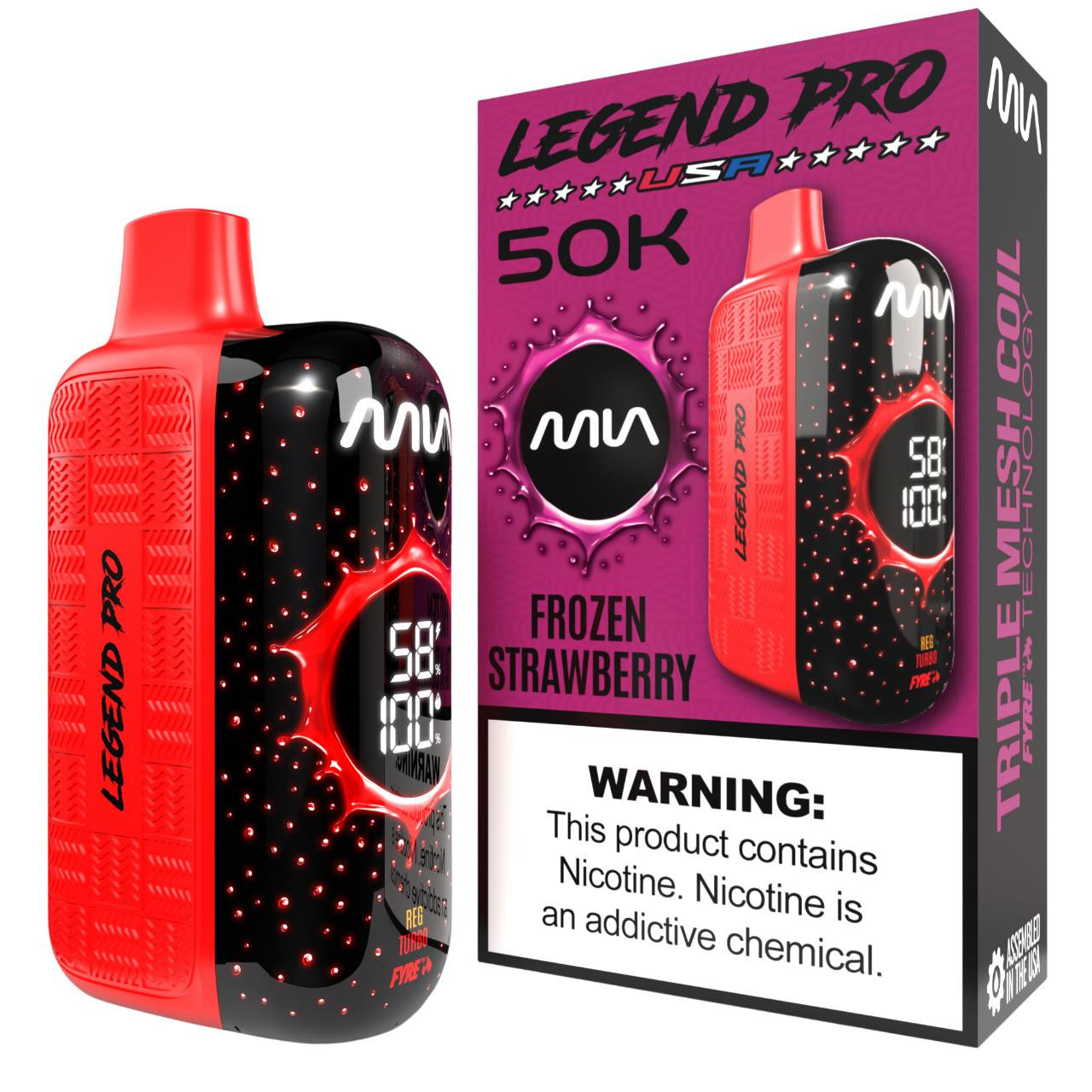 MIA Legend Pro Disposable (50000 Puffs)