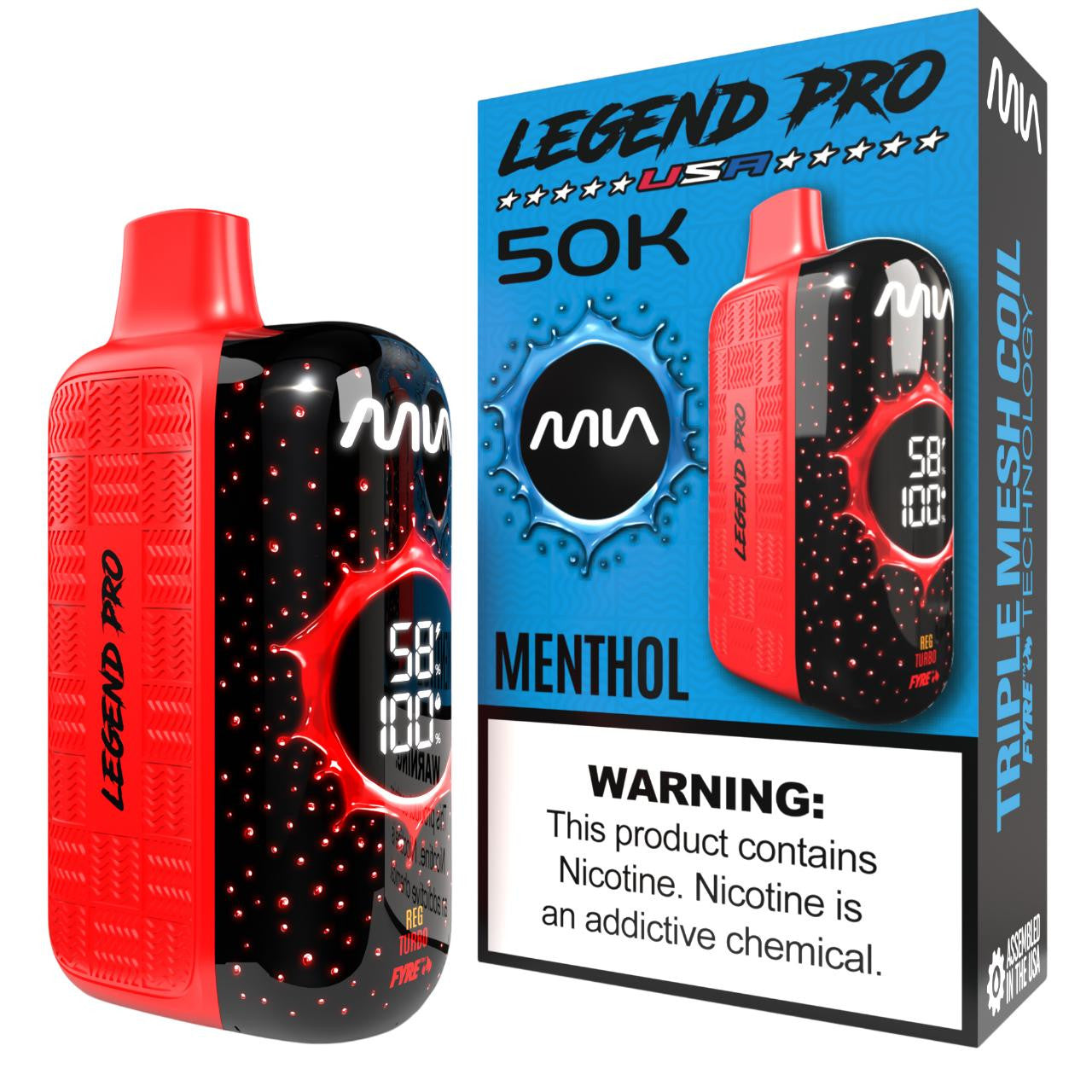 MIA Legend Pro Disposable (50000 Puffs)