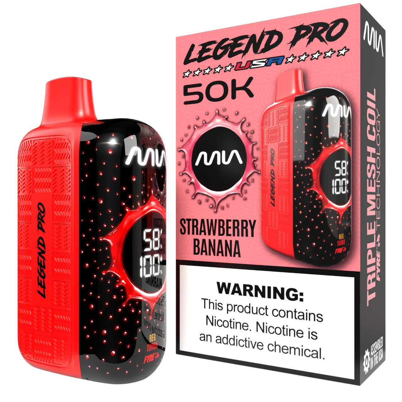 MIA Legend Pro Disposable (50000 Puffs)