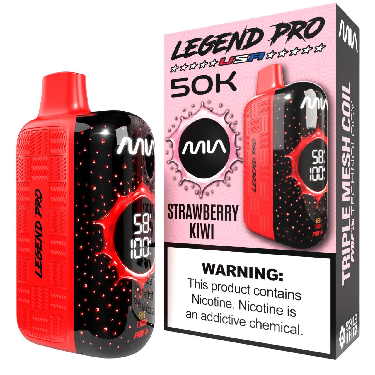 MIA Legend Pro Disposable (50000 Puffs)