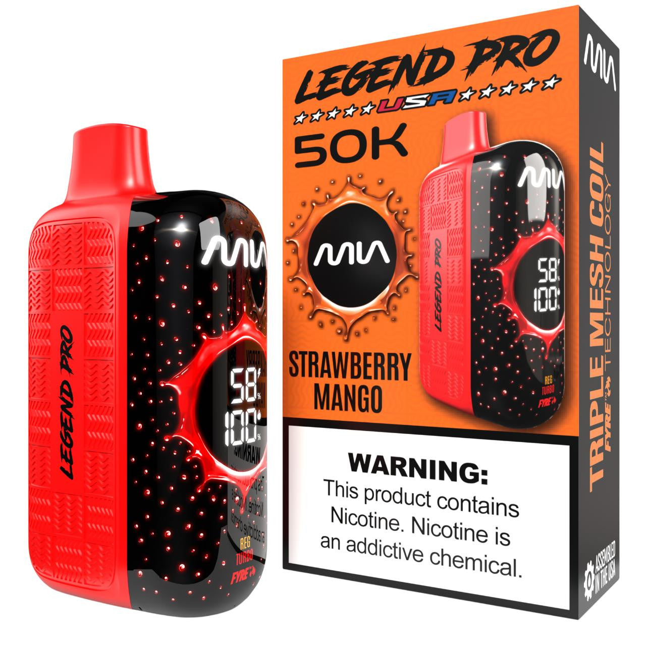 MIA Legend Pro Disposable (50000 Puffs)
